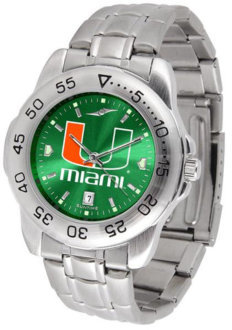 Miami Hurricanes - Sport Steel AnoChrome - SuntimeDirect