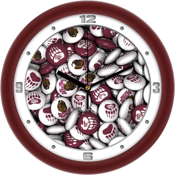 Montana Grizzlies - Candy Wall Clock - SuntimeDirect