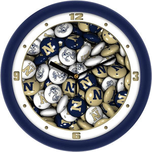 Naval Academy Midshipmen - Candy Wall Clock - SuntimeDirect