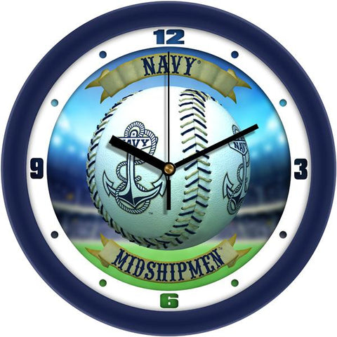 Naval Academy Midshipmen - Home Run Wall Clock - SuntimeDirect