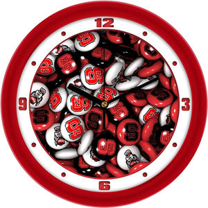 NC State Wolfpack - Candy Wall Clock - SuntimeDirect