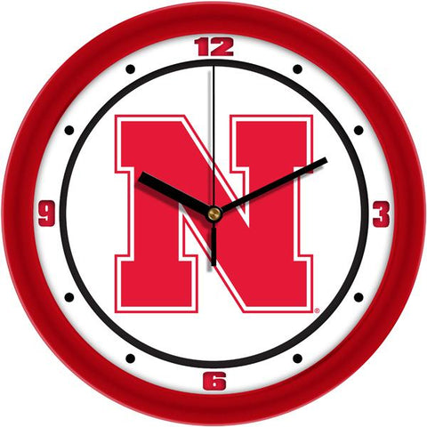 Nebraska Cornhuskers - Traditional Wall Clock - SuntimeDirect