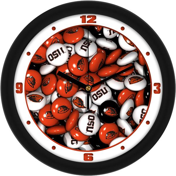 Oregon State Beavers - Candy Wall Clock - SuntimeDirect