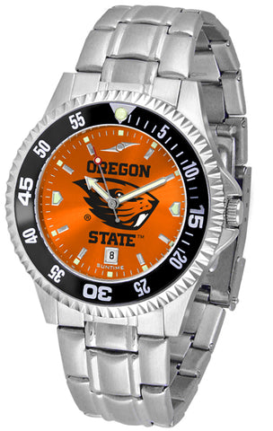 Oregon State Beavers - Competitor Steel AnoChrome  -  Color Bezel - SuntimeDirect