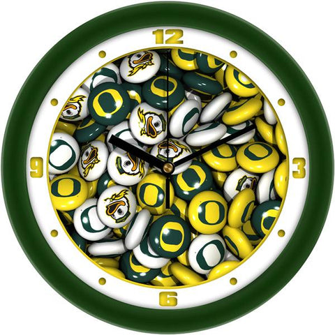 Oregon Ducks - Candy Wall Clock - SuntimeDirect