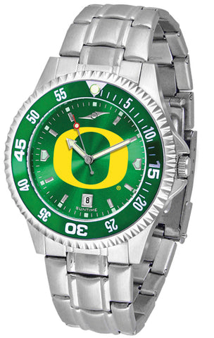 Oregon Ducks - Competitor Steel AnoChrome  -  Color Bezel - SuntimeDirect