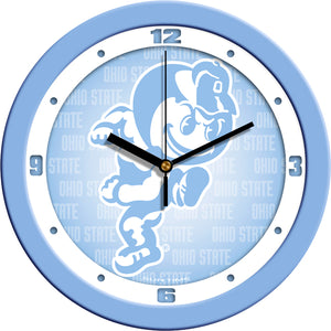 Ohio State Buckeyes - Baby Blue Wall Clock - SuntimeDirect