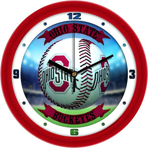 Ohio State Buckeyes - Home Run Wall Clock - SuntimeDirect