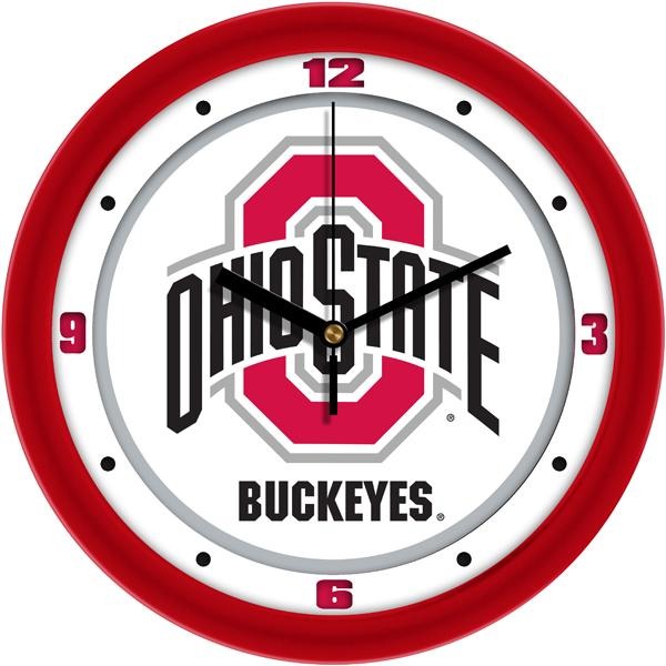 Ohio State Buckeyes - Traditional Wall Clock - SuntimeDirect