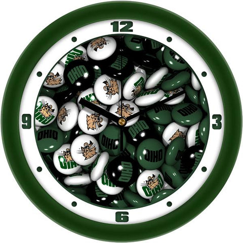 Ohio University Bobcats - Candy Wall Clock - SuntimeDirect