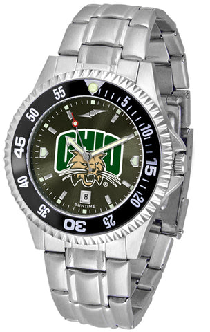 Ohio University Bobcats - Competitor Steel AnoChrome  -  Color Bezel - SuntimeDirect