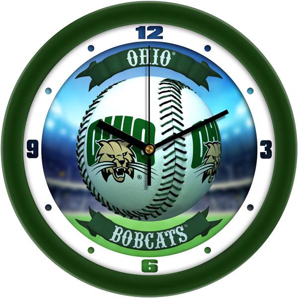 Ohio University Bobcats - Home Run Wall Clock - SuntimeDirect