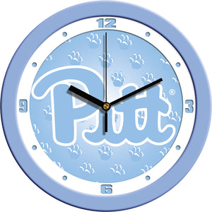 Pittsburgh Panthers - Baby Blue Wall Clock - SuntimeDirect