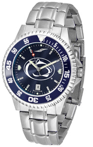 Penn State Nittany Lions - Competitor Steel AnoChrome  -  Color Bezel - SuntimeDirect