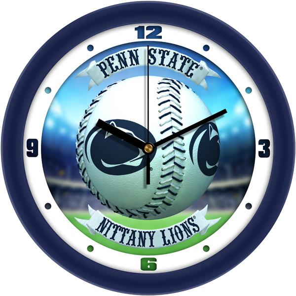 Penn State Nittany Lions - Home Run Wall Clock - SuntimeDirect