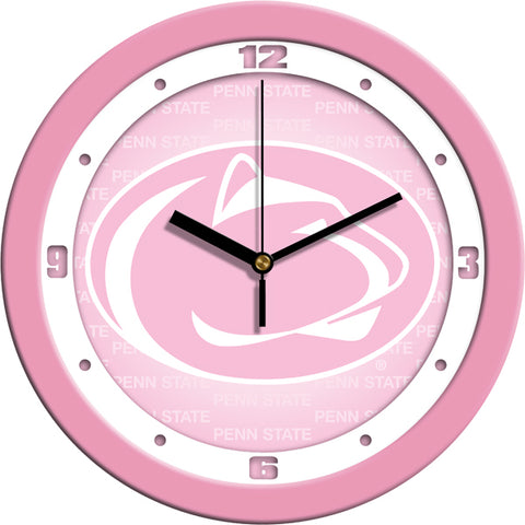 Penn State Nittany Lions - Pink Wall Clock - SuntimeDirect