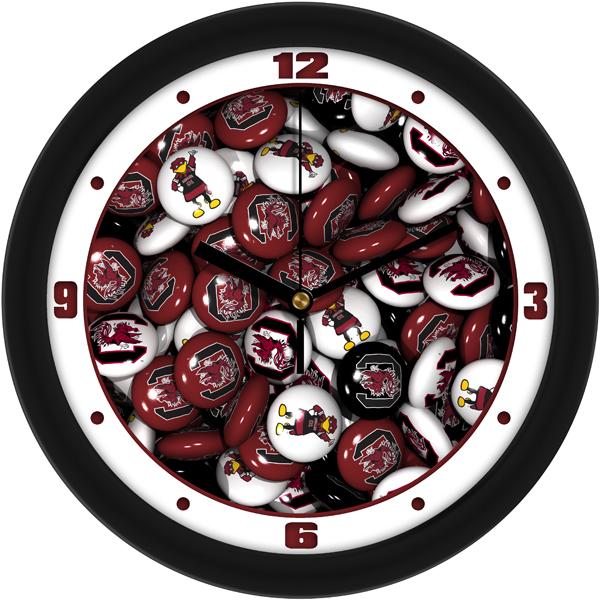 South Carolina Gamecocks - Candy Wall Clock - SuntimeDirect