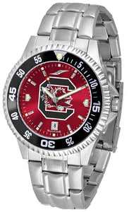 South Carolina Gamecocks - Competitor Steel AnoChrome  -  Color Bezel - SuntimeDirect