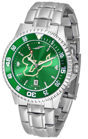 South Florida Bulls - Competitor Steel AnoChrome  -  Color Bezel - SuntimeDirect