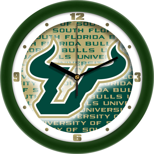 South Florida Bulls - Dimension Wall Clock - SuntimeDirect