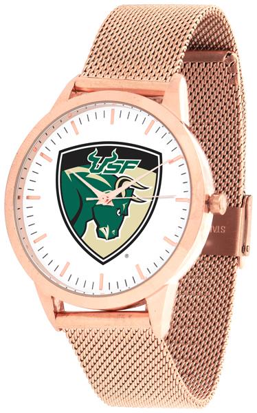 South Florida Bulls - Mesh Statement Watch - Rose Band - SuntimeDirect