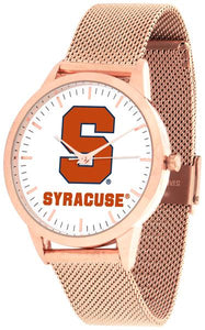 Syracuse Orange - Mesh Statement Watch - Rose Band - SuntimeDirect