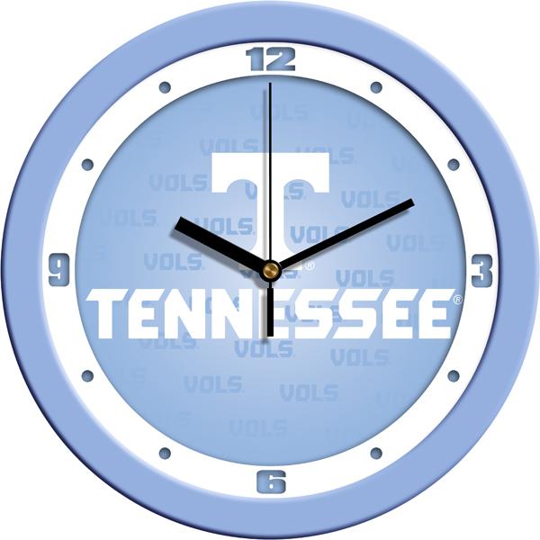 Tennessee Volunteers - Baby Blue Wall Clock - SuntimeDirect