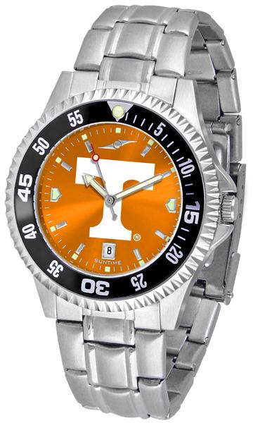 Tennessee Volunteers - Competitor Steel AnoChrome  -  Color Bezel - SuntimeDirect