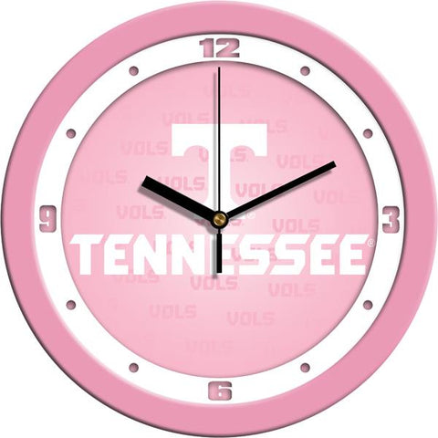 Tennessee Volunteers - Pink Wall Clock - SuntimeDirect