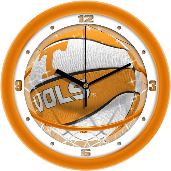 Tennessee Volunteers - Slam Dunk Wall Clock - SuntimeDirect