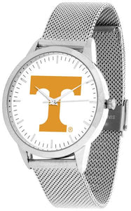 Tennessee Volunteers - Mesh Statement Watch - Silver Band - SuntimeDirect