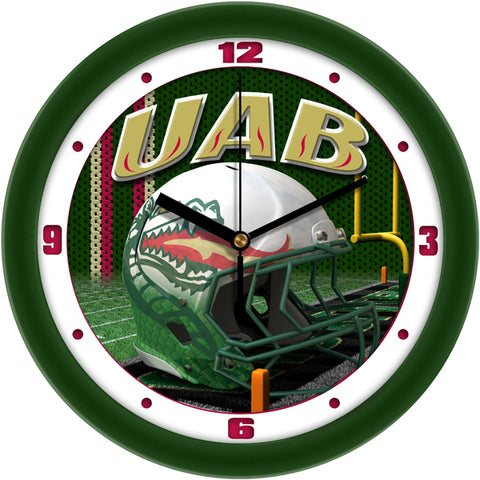 Alabama UAB Blazers - Football Helmet Wall Clock - SuntimeDirect
