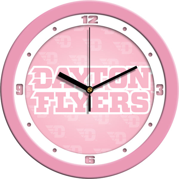 Dayton Flyers - Pink Wall Clock - SuntimeDirect