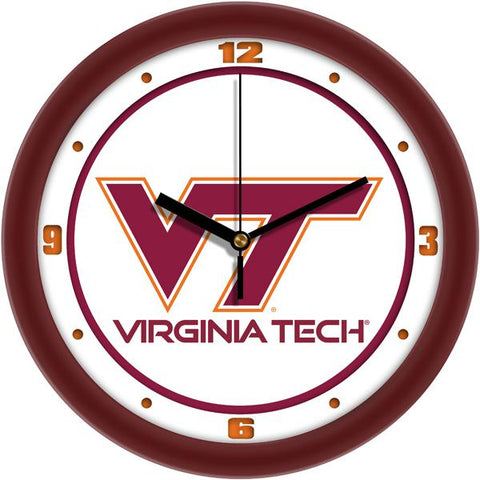 Virginia Tech Hokies - Traditional Wall Clock