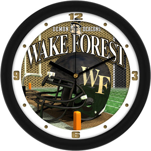 Wake Forest Demon Deacons - Football Helmet Wall Clock