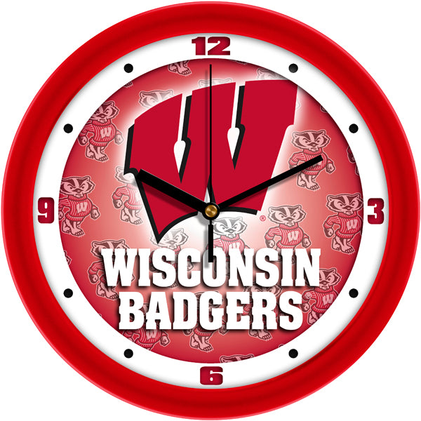 Wisconsin Badgers - Dimension Wall Clock