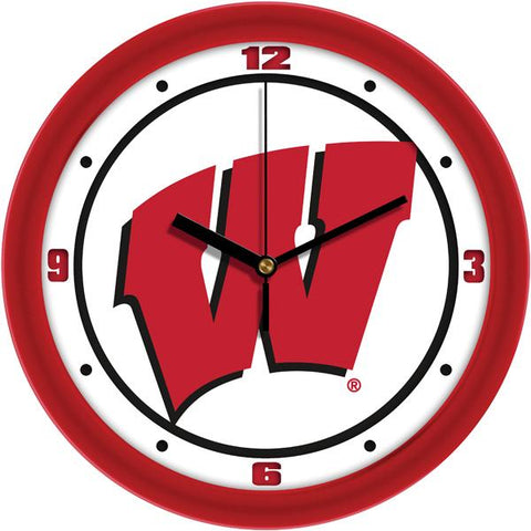 Wisconsin Badgers - Traditional Wall Clock