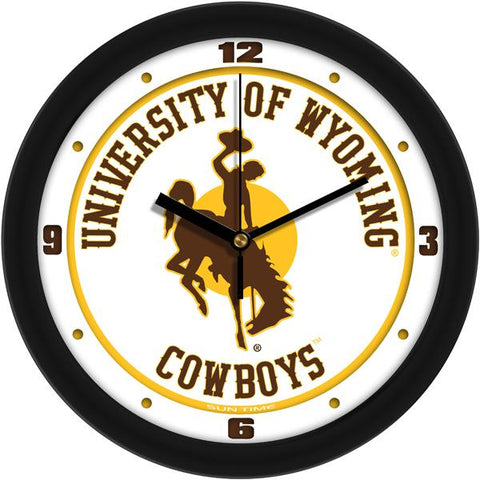Wyoming Cowboys - Traditional Wall Clock