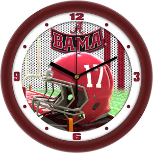 Alabama Crimson Tide - Football Helmet Wall Clock - SuntimeDirect