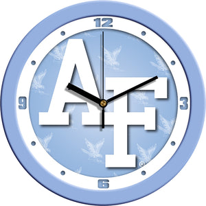 Air Force Falcons - Baby Blue Wall Clock - SuntimeDirect
