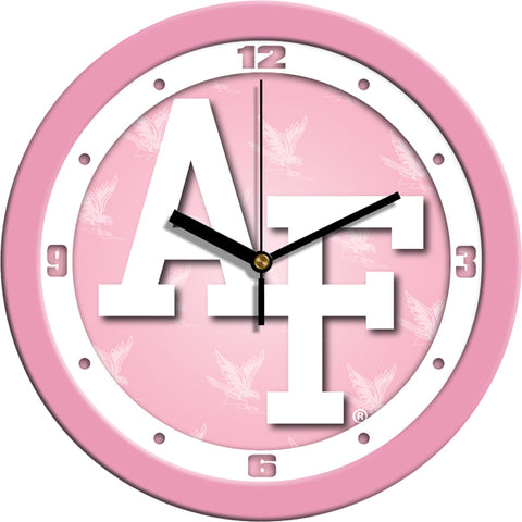 Air Force Falcons - Pink Wall Clock - SuntimeDirect