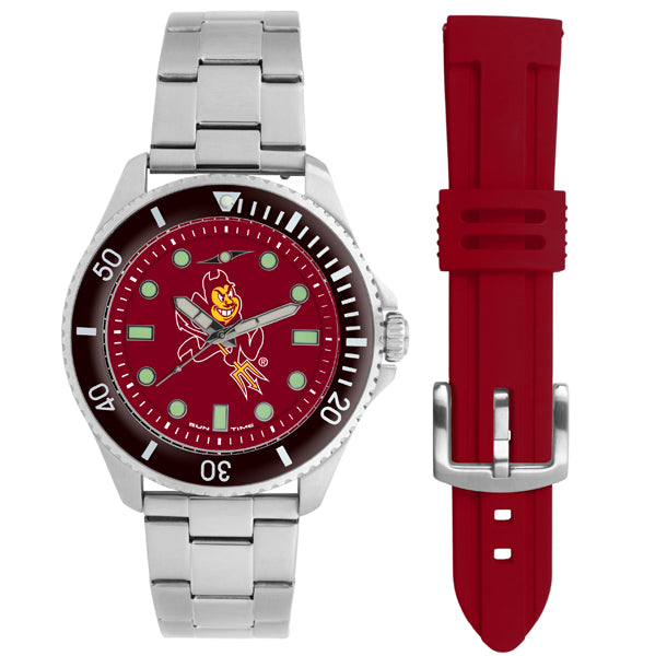 Arizona State Sun Devils Men's Contender Watch Gift Set