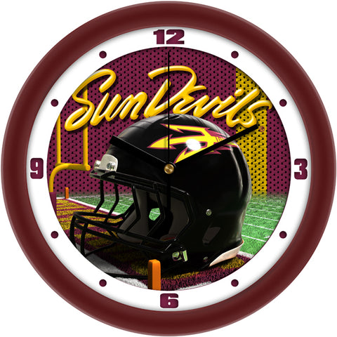 Arizona State Sun Devils - Football Helmet Wall Clock - SuntimeDirect