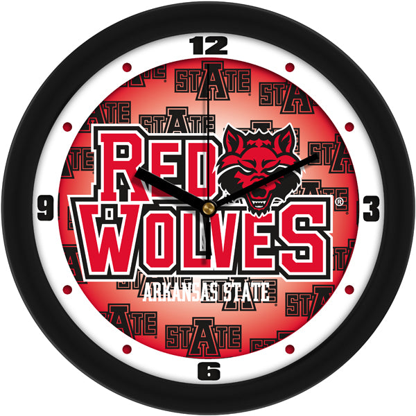 Arkansas State Red Wolves - Dimension Wall Clock