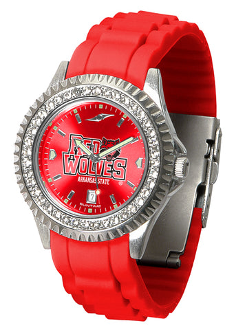 Arkansas State Red Wolves - Sparkle Fashion Watch