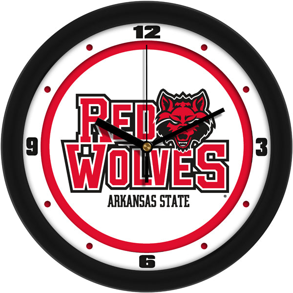 Arkansas State Red Wolves - Traditional Wall Clock