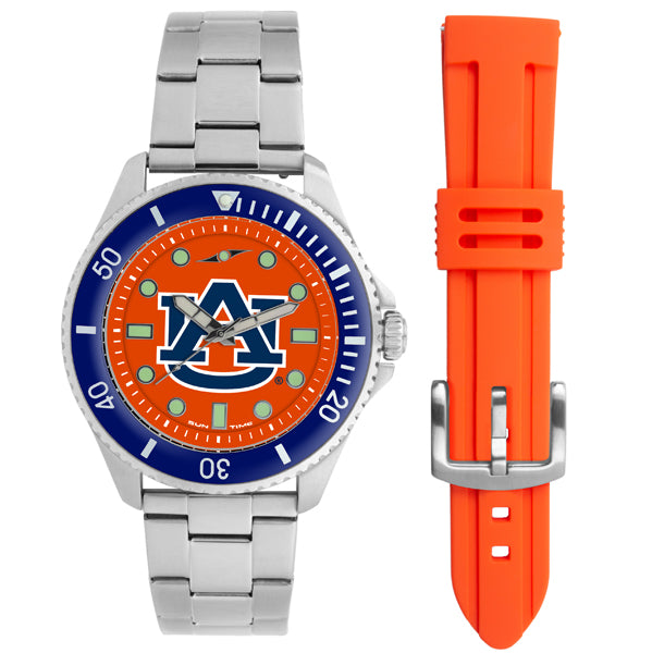 Auburn Tigers Men's Contender Watch Gift Set