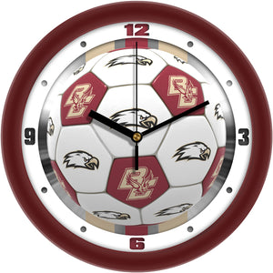 Boston College Eagles - Soccer Wall Clock