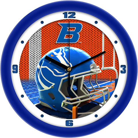 Boise State Broncos - Football Helmet Wall Clock - SuntimeDirect