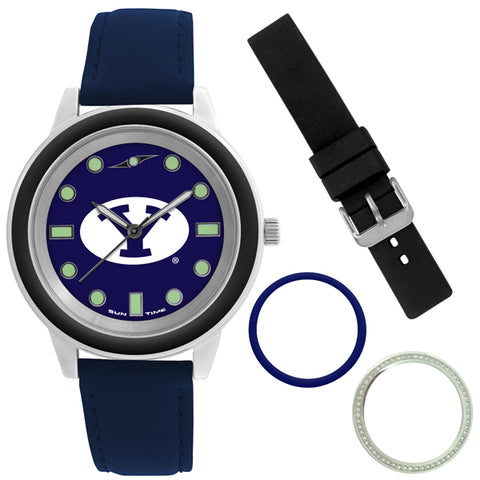 Brigham Young Cougars Unisex Colors Watch Gift Set